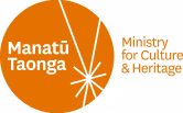 Te Ara and Manatū Taonga Ministry for Culture logo